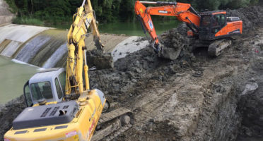 Scavo Sezione Obbligata all'interno di Palancole a Imola